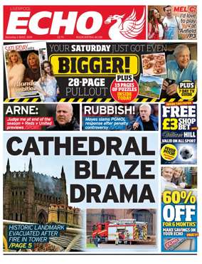 Cover of Liverpool Echo