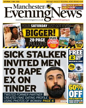 Cover of Manchester Evening News