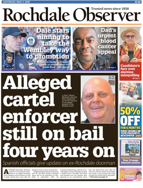 Cover of Rochdale Observer