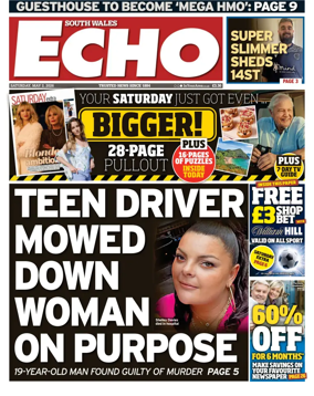 Cover of South Wales Echo