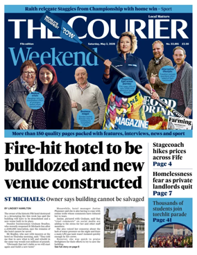 Cover of The Courier & Advertiser (Fife Edition)
