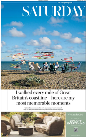 Cover of The Daily Telegraph – Saturday Supplement