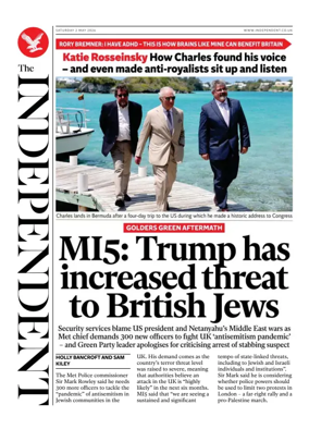 Cover of The Independent