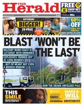 Cover of The Plymouth Herald