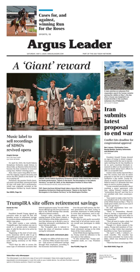 Cover of Argus Leader