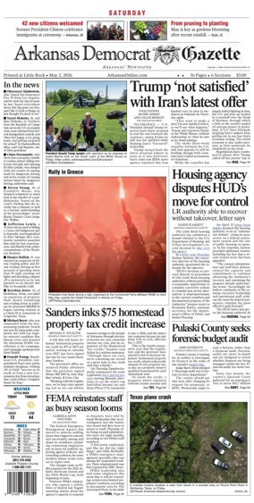Cover of Arkansas Democrat-Gazette