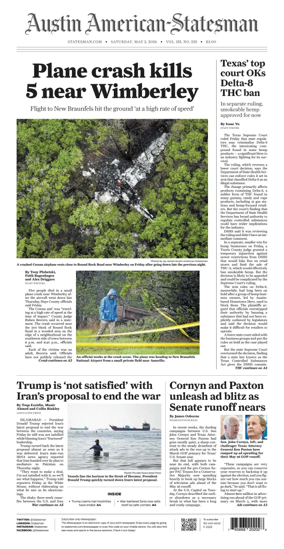 Cover of Austin American-Statesman