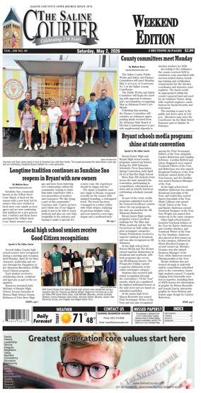 Cover of The Saline Courier Weekend