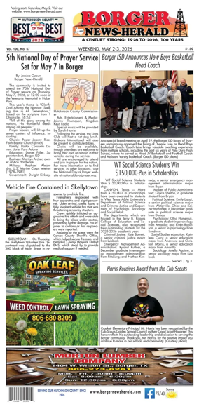 Cover of Borger News-Herald