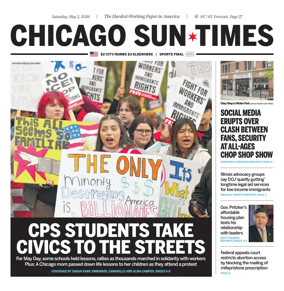 Cover of Chicago Sun-Times