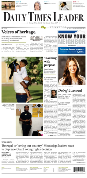Cover of Daily Times Leader