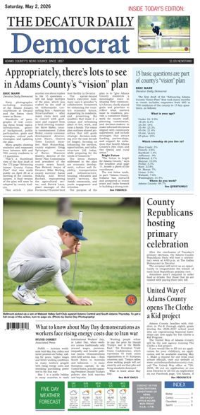 Cover of The Decatur Daily Democrat