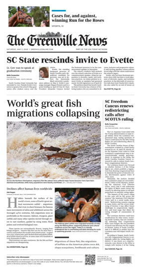 Cover of The Greenville News