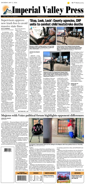 Cover of Imperial Valley Press