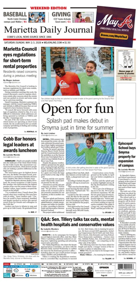 Cover of Marietta Daily Journal