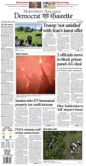 Cover of Northwest Arkansas Democrat-Gazette