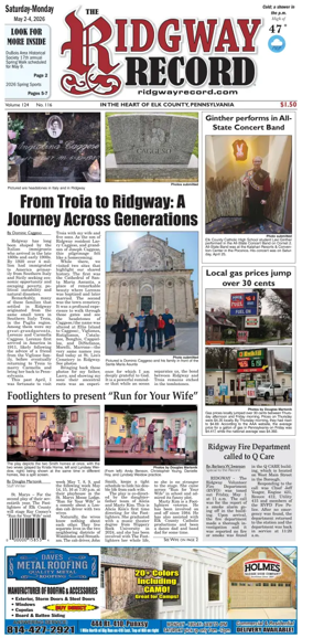 Cover of Ridgway Record