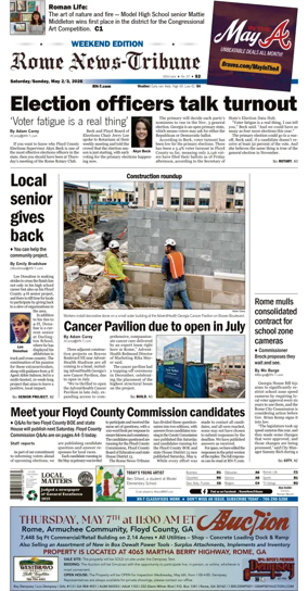 Cover of Rome News-Tribune