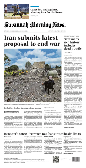 Cover of Savannah Morning News