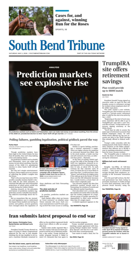 Cover of South Bend Tribune