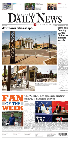 Cover of Starkville Daily News