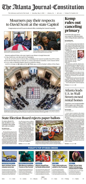 Cover of The Atlanta Journal-Constitution