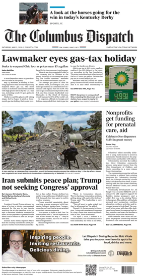 Cover of The Columbus Dispatch