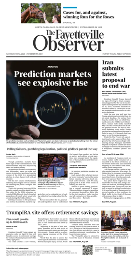 Cover of The Fayetteville Observer