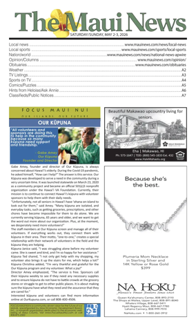 Cover of The Maui News - Weekender