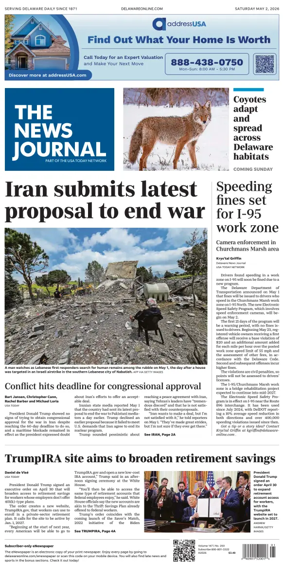 Cover of The News Journal