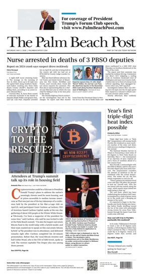 Cover of The Palm Beach Post