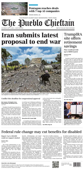 Cover of The Pueblo Chieftain