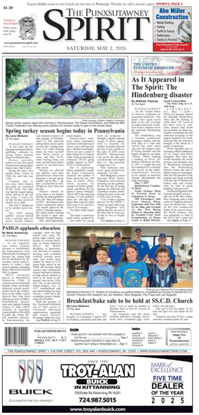 Cover of The Punxsutawney Spirit