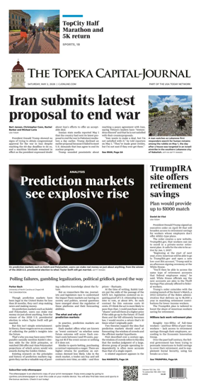 Cover of The Topeka Capital-Journal