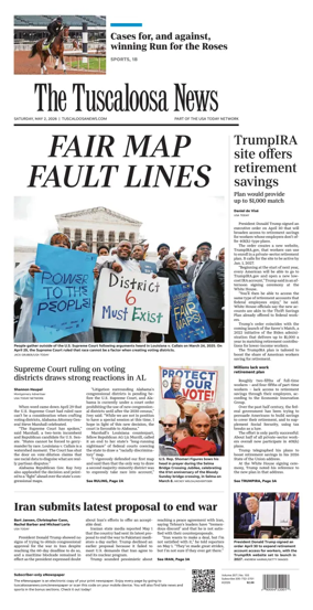 Cover of The Tuscaloosa News