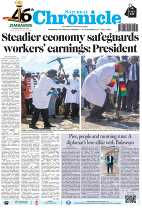 Cover of Chronicle (Zimbabwe)