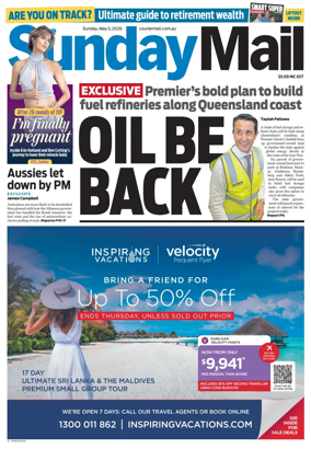Cover of The Courier-Mail