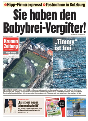 Cover of Kronen Zeitung