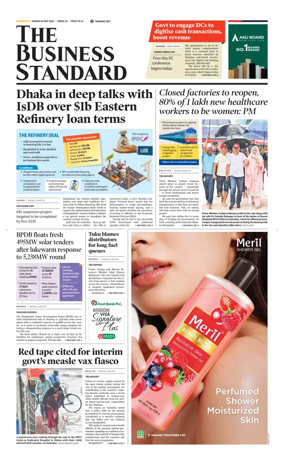 Cover of The Business Standard