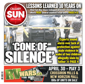 Cover of Calgary Sun