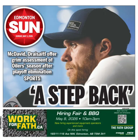 Cover of Edmonton Sun