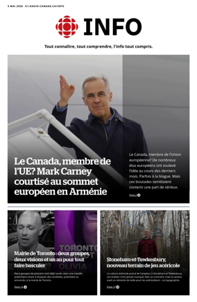 Cover of Radio-Canada Info