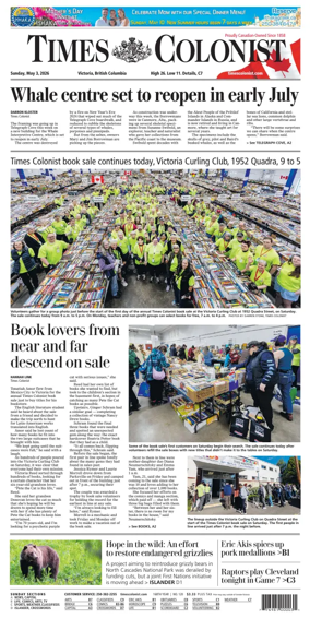 Cover of Times Colonist