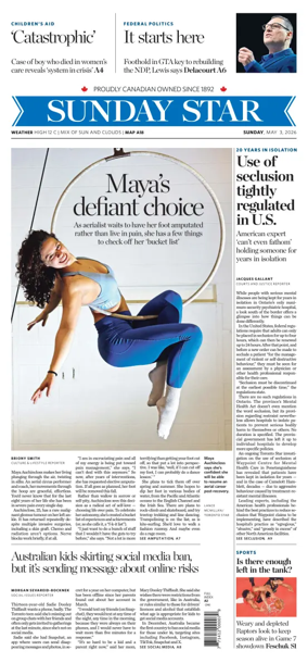 Cover of Toronto Star