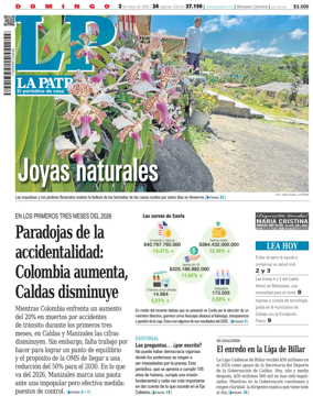 Cover of La Patria (Colombia)