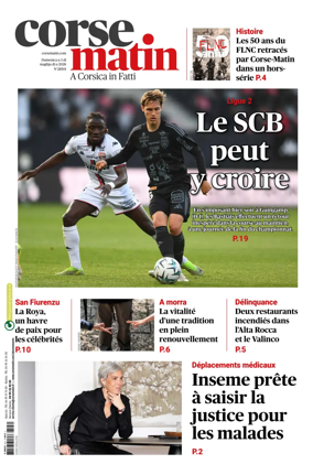 Cover of Corse Matin
