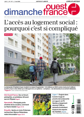 Cover of Dimanche Ouest France (Loire-Atlantique)
