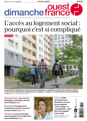 Cover of Dimanche Ouest France (Sarthe)