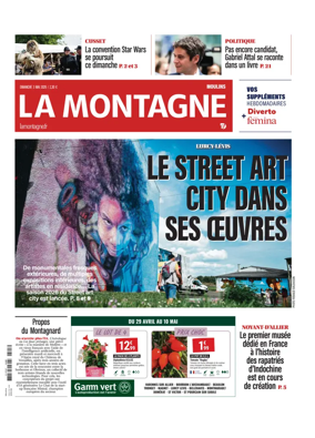 Cover of La Montagne (Moulins)