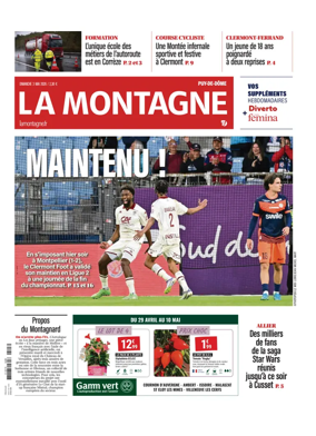 Cover of La Montagne (Thiers-Ambert)